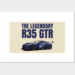 Legendary R35 GTR Posters and Art